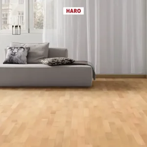 56 m² HARO Klick Parkettboden Buche hell Saisonangebot